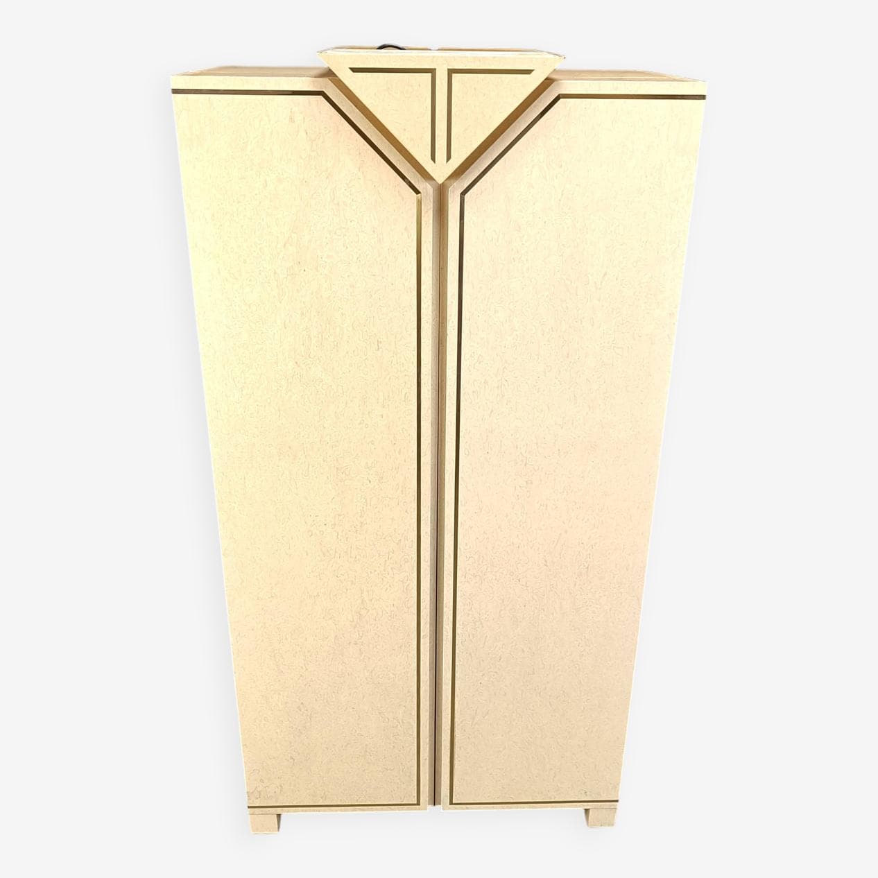 Barek, beżowy, czeczota, Włochy, lata 70. - 264092