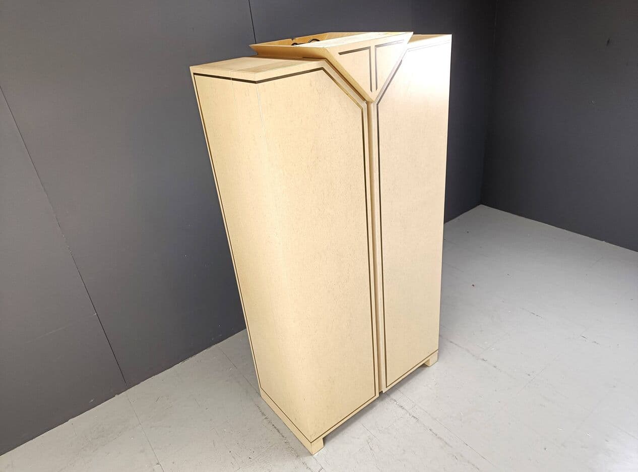 Barek, beżowy, czeczota, Włochy, lata 70. - 264096