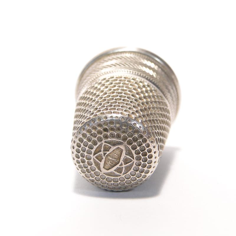 Naparstek, srebro srebrny, Włochy, początek XX w. - 262547