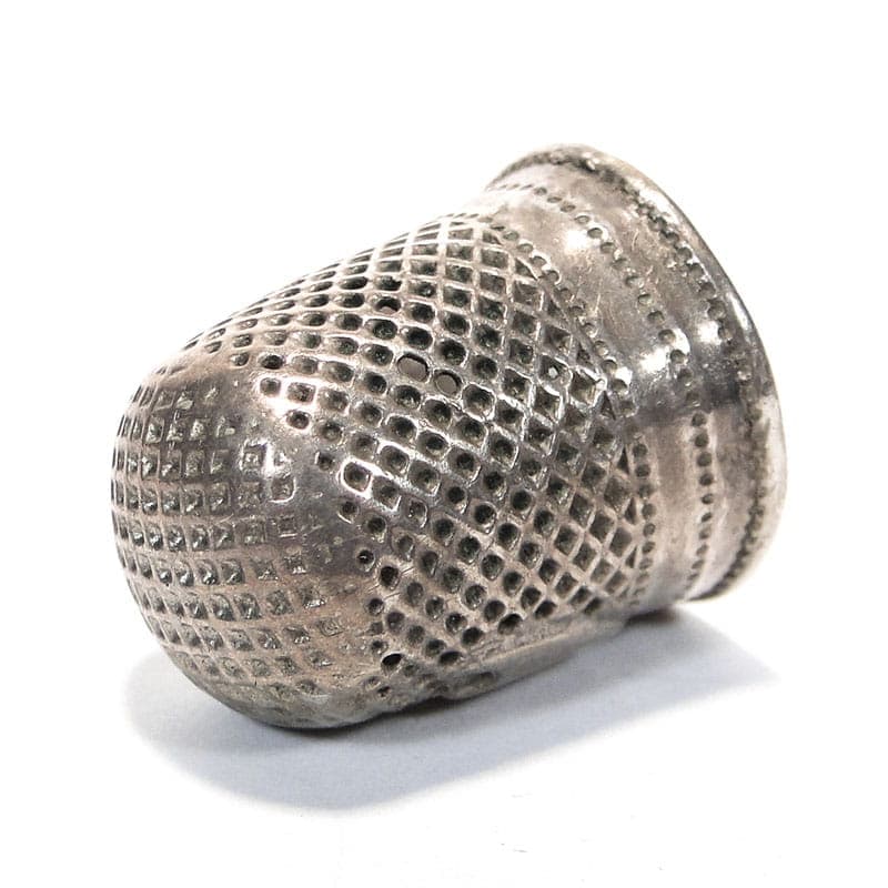 Naparstek heraldyczny, srebro, Austria, XIX wiek - 262567