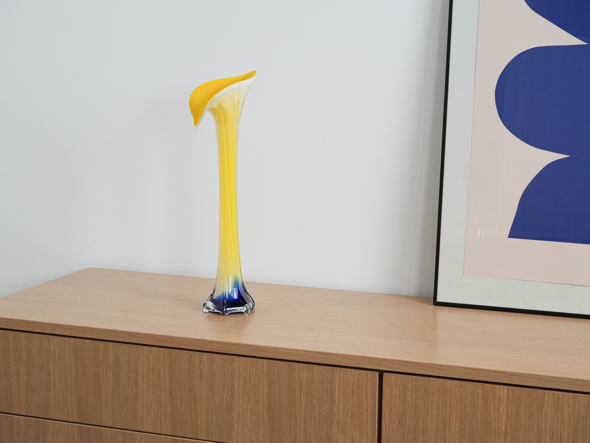 Wazon Murano, multikolor, szkło, Włochy, lata 70. - 262639