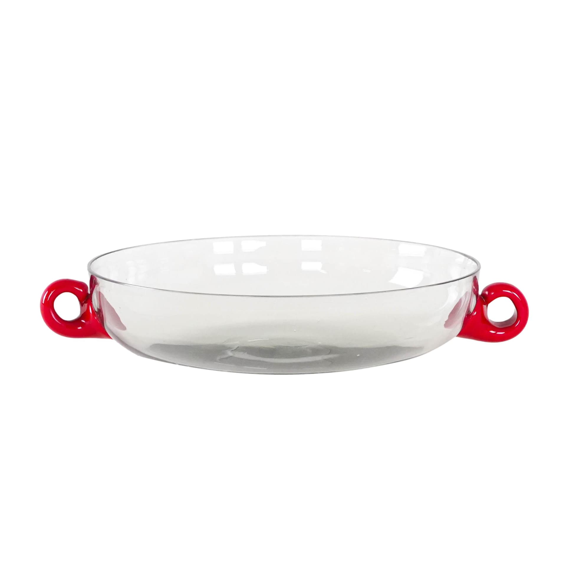 Misa szklana, multikolor, szkło, Włochy, lata 70.