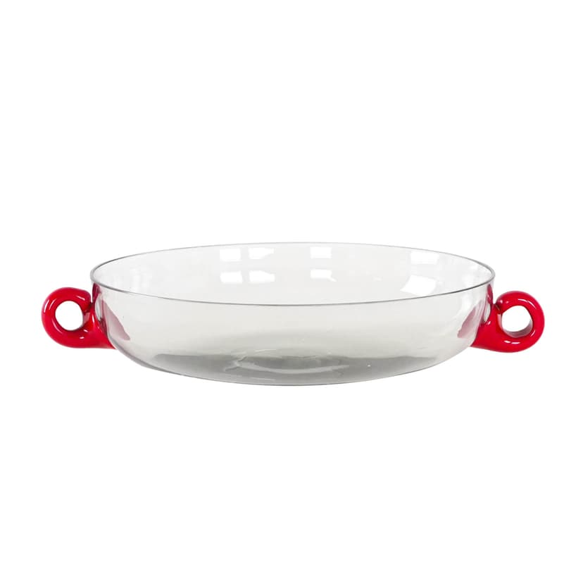 Glass bowl, multicolor, glass, Italy, 1970s.