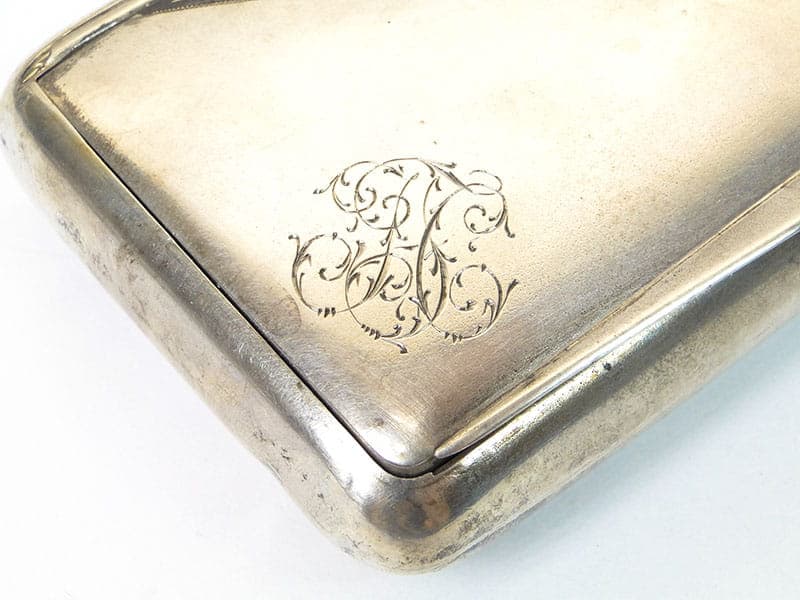 Tabakiera, srebro, niello, Austria, XIX w. - 262724