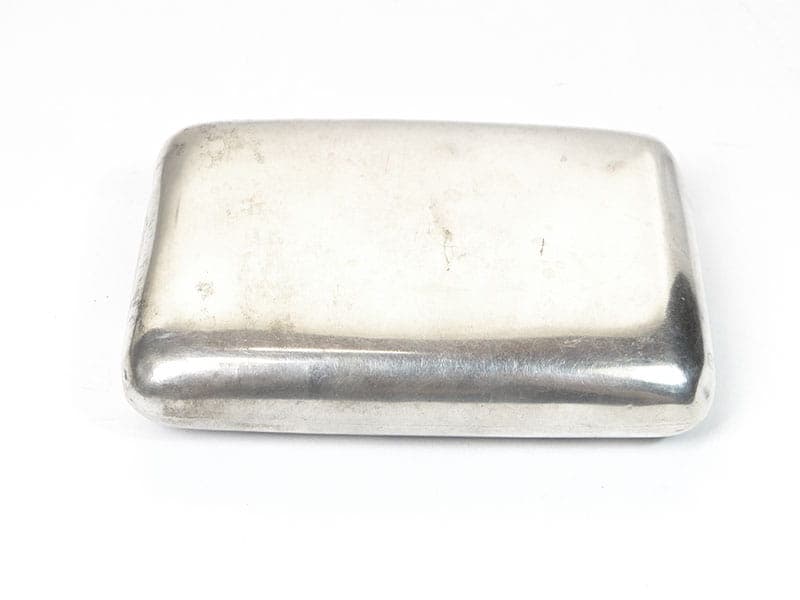 Tabakiera, srebro, niello, Austria, XIX w. - 262728