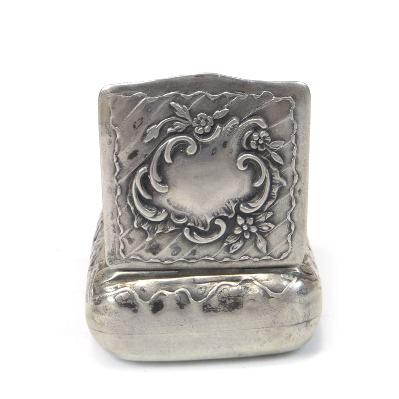 Tabakiera damska rococo, srebro, Niemcy, XIX wiek - 262739