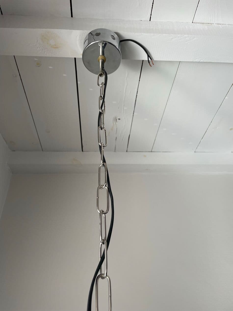 Lampa wisząca, szkło transparent, Mazzega, Włochy, lata 70. - 263271