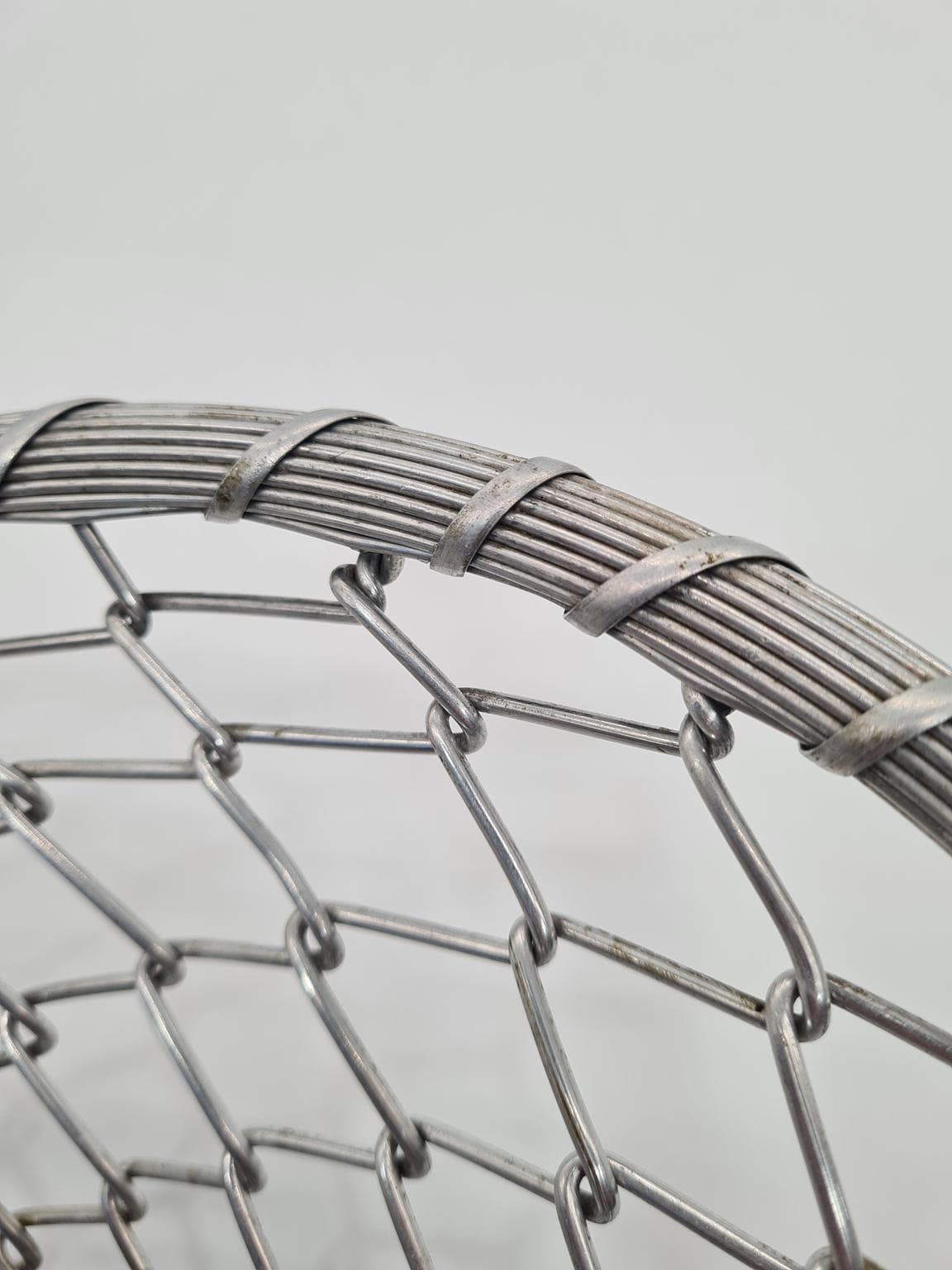 Kosz na owoce, srebrny, aluminium, Francja, lata 60. - 270611