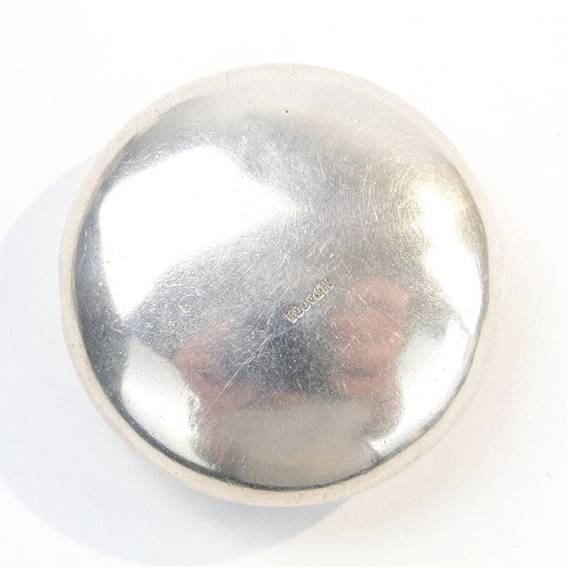 Tabakiera Art Deco, srebrna, mosiądz, Austria, lata 20. - 271940