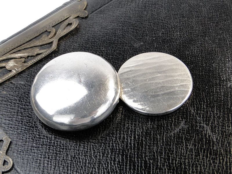 Tabakiera Art Deco, srebrna, mosiądz, Austria, lata 20. - 271937