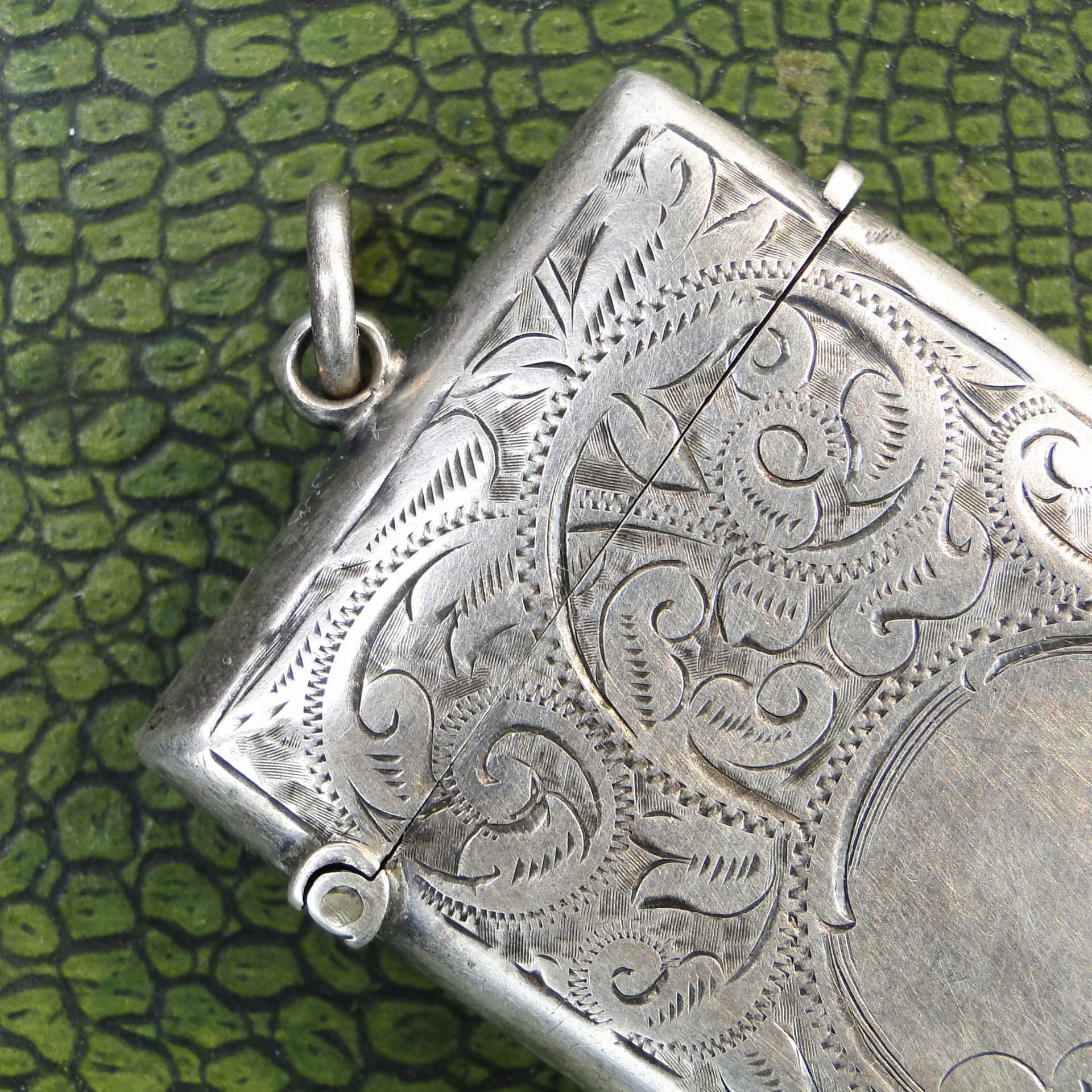 Etui na zapałki, srebro, Wielka Brytania, początek XX w. - 273831