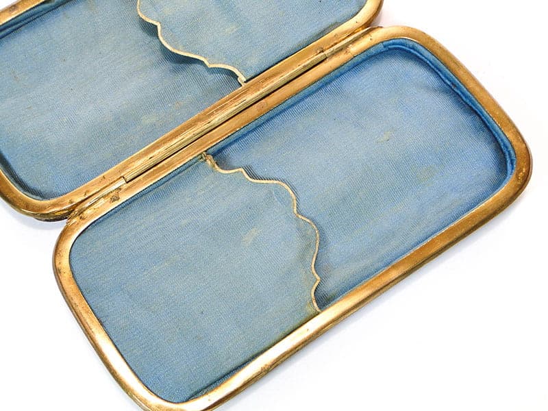 Etui na cygaretki, brązowy, Austria, XIX wiek - 273842