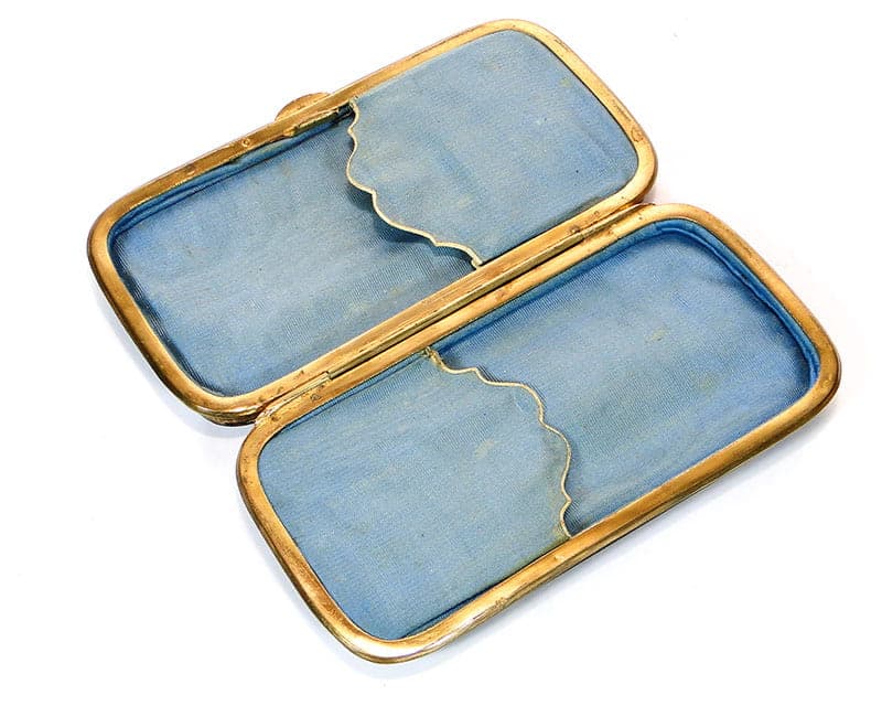 Etui na cygaretki, brązowy, Austria, XIX wiek - 273846