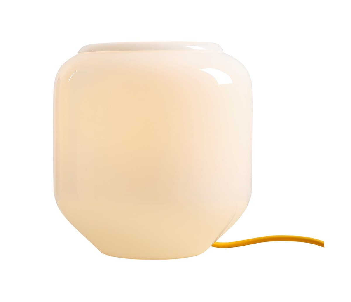 Lampa stołowa Flask Mimosa żółta, proj. M. Nicer, Artera