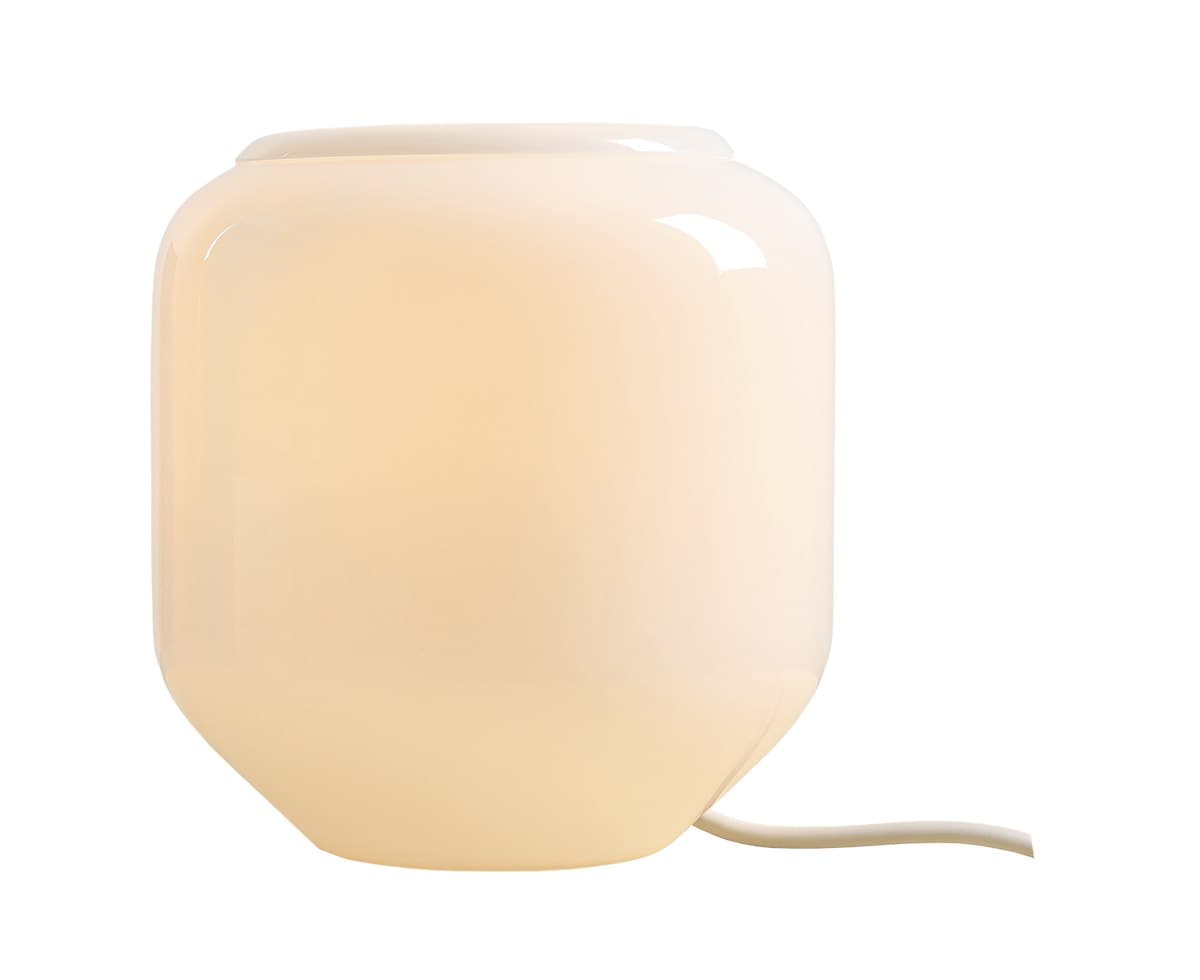 Lampa stołowa Flask Cotton kremowa, proj. M. Nicer, Artera