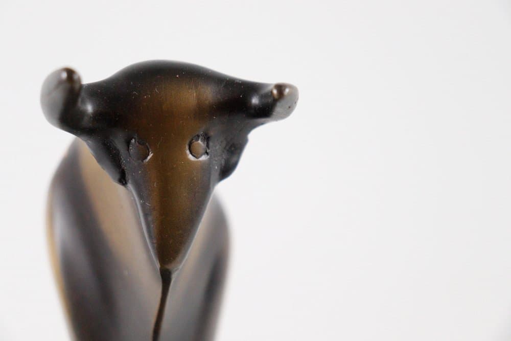 Rzeźba Bulle and Bär, brąz brązowy, proj. R. Dachlauer, Niemcy, lata 80. - 276286