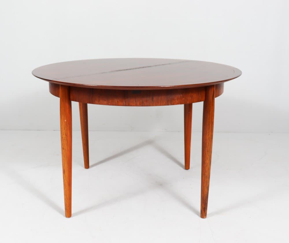 Dining Table, brown rosewood, by E. M. Dettinger, Germany, 1960s. - 276268