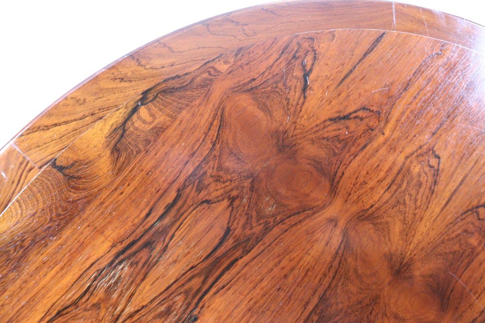 Dining Table, brown rosewood, by E. M. Dettinger, Germany, 1960s. - 276276