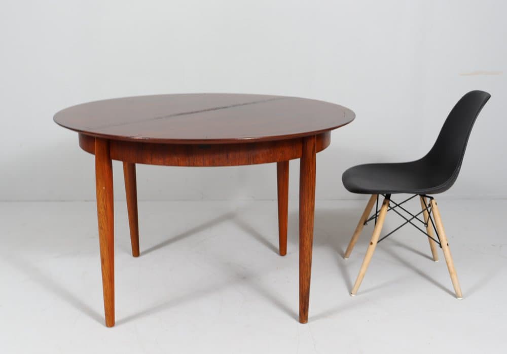 Dining Table, brown rosewood, by E. M. Dettinger, Germany, 1960s. - 276272
