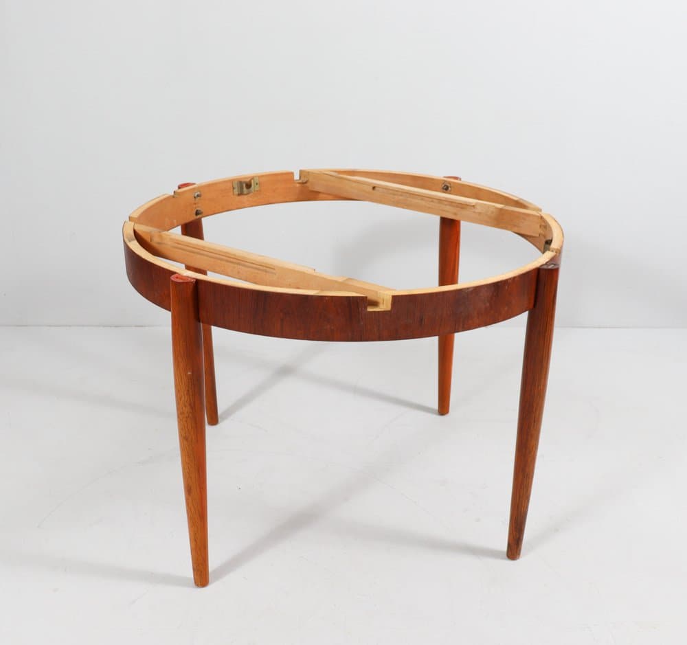 Dining Table, brown rosewood, by E. M. Dettinger, Germany, 1960s. - 276274
