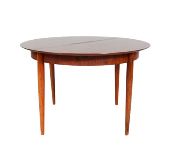 Dining Table, brown rosewood, by E. M. Dettinger, Germany, 1960s. - DIMENSION