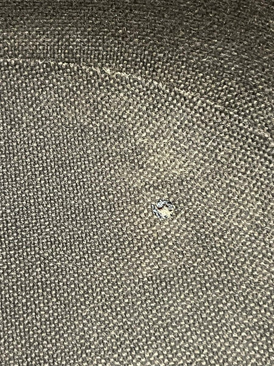 Zestaw foteli Dax, tkanina brązowa, włókno szklane, chrom, proj. C. & R. Eames, Vitra, Szwajcaria, lata 70. - 275853