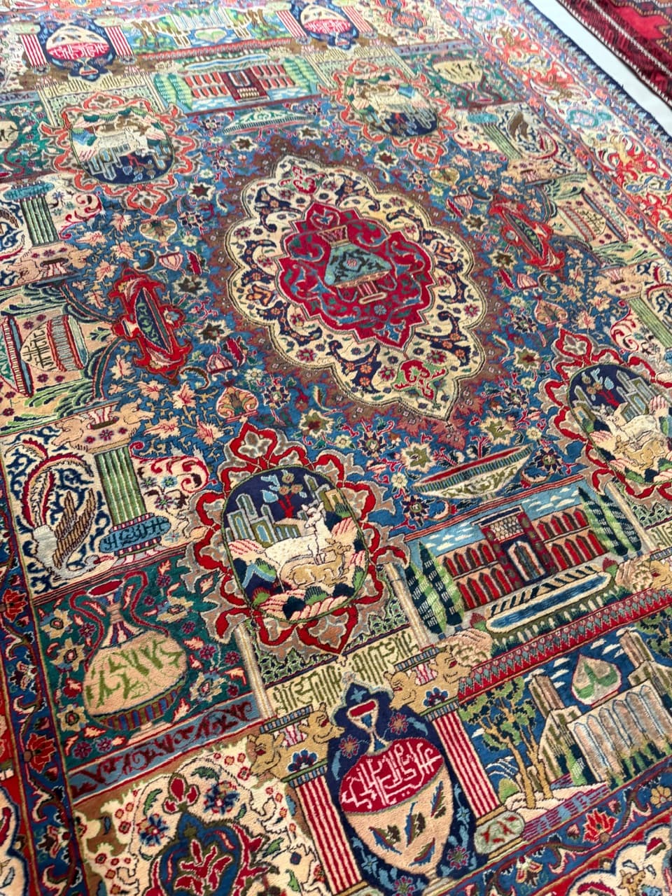 Rug Kashmar, multicolor wool, Iran - 275760