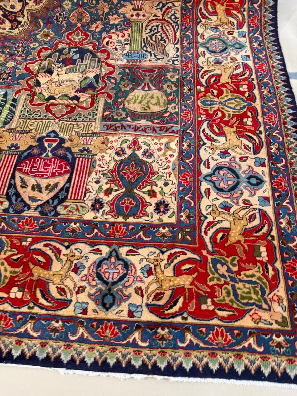 Rug Kashmar, multicolor wool, Iran - 275763