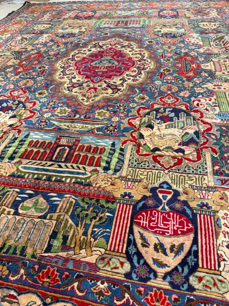 Rug Kashmar, multicolor wool, Iran - 275767