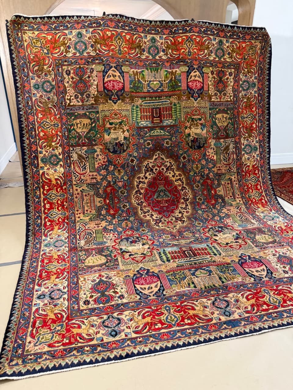 Rug Kashmar, multicolor wool, Iran - 275762
