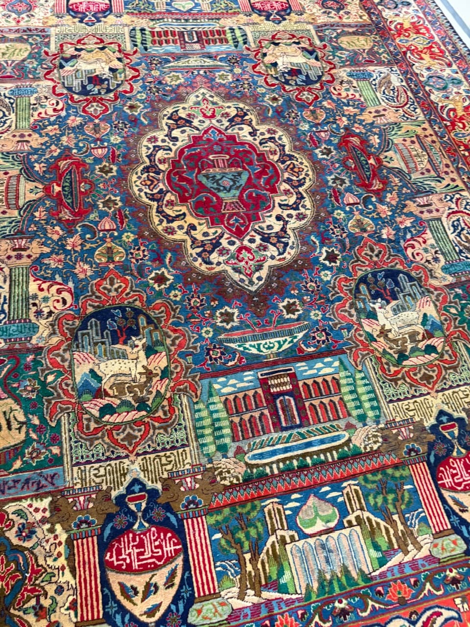 Rug Kashmar, multicolor wool, Iran - 275758