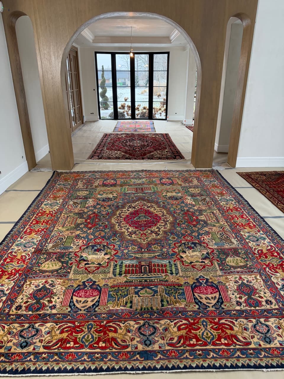 Rug Kashmar, multicolor wool, Iran - 275765