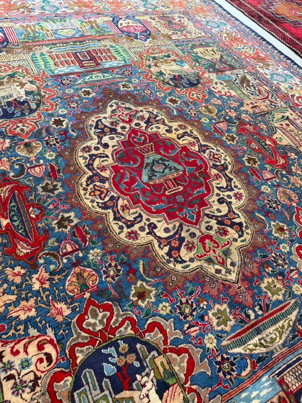 Rug Kashmar, multicolor wool, Iran - 275755