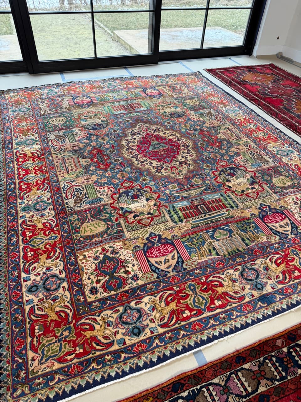 Rug Kashmar, multicolor wool, Iran - 275759