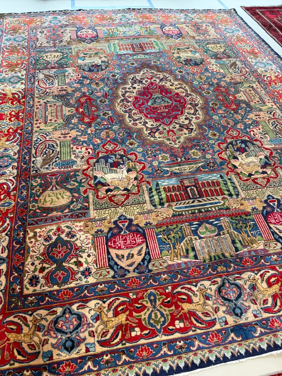 Rug Kashmar, multicolor wool, Iran - 275753
