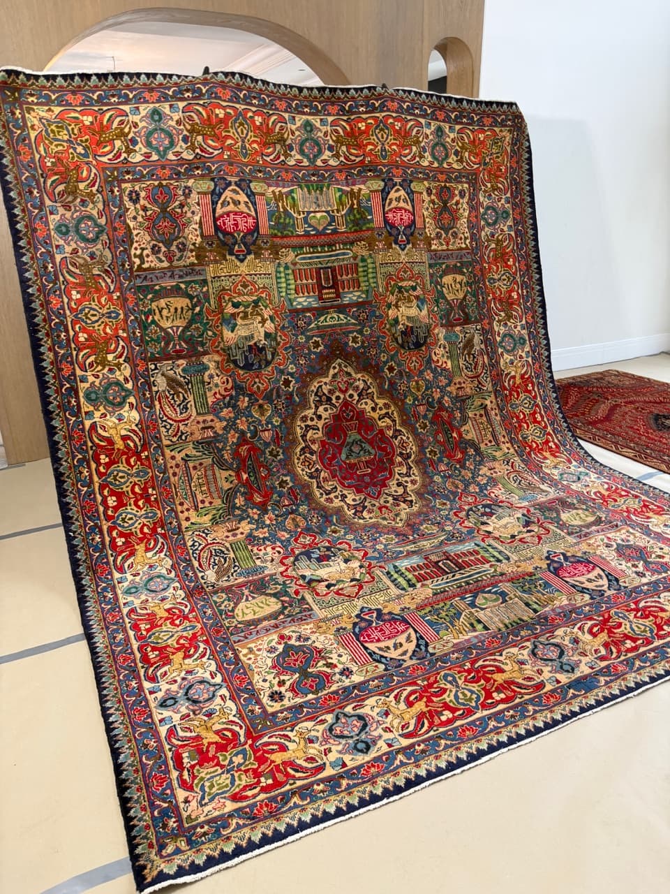 Rug Kashmar, multicolor wool, Iran - 275761