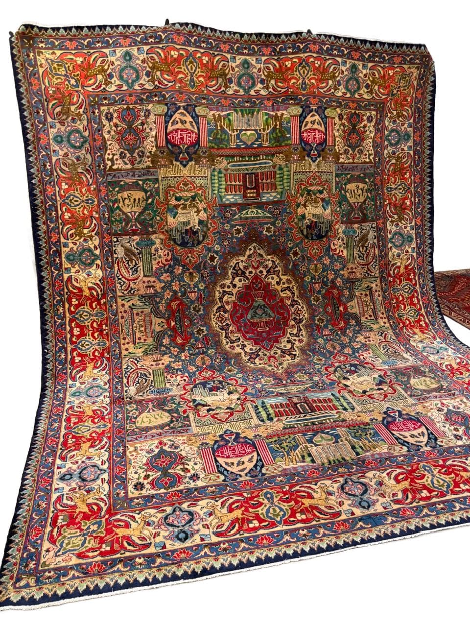 Rug Kashmar, multicolor wool, Iran