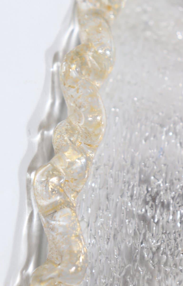 Lampa sufitowa Murano, transparent, szkło, Barovier & Toso, Włochy, lata 70. - 276764