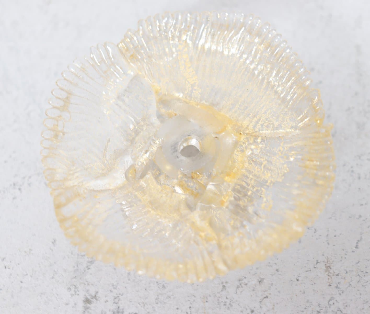 Lampa sufitowa Murano, transparent, szkło, Barovier & Toso, Włochy, lata 70. - 276759