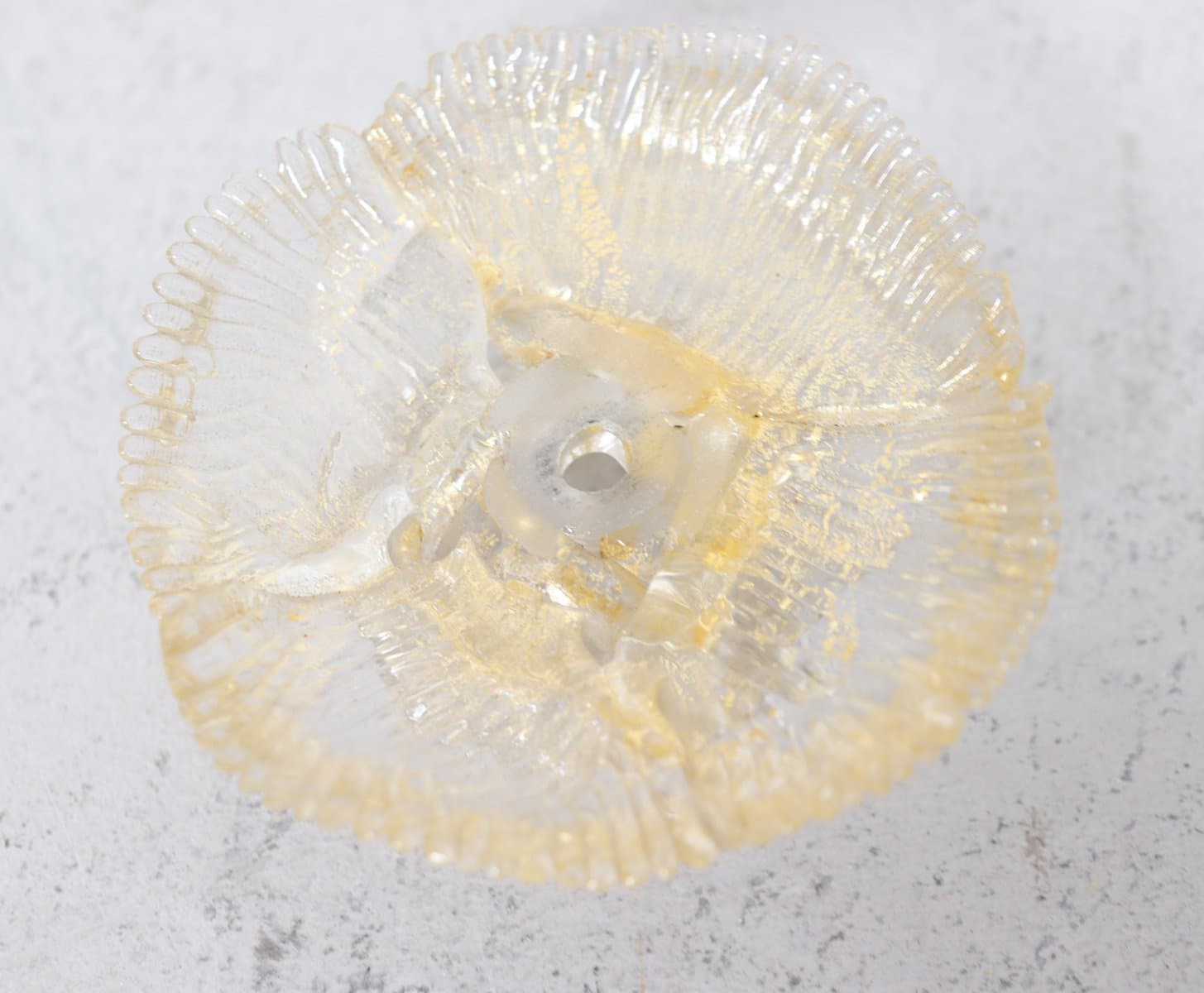 Lampa sufitowa Murano, transparent, szkło, Barovier & Toso, Włochy, lata 70. - 276768