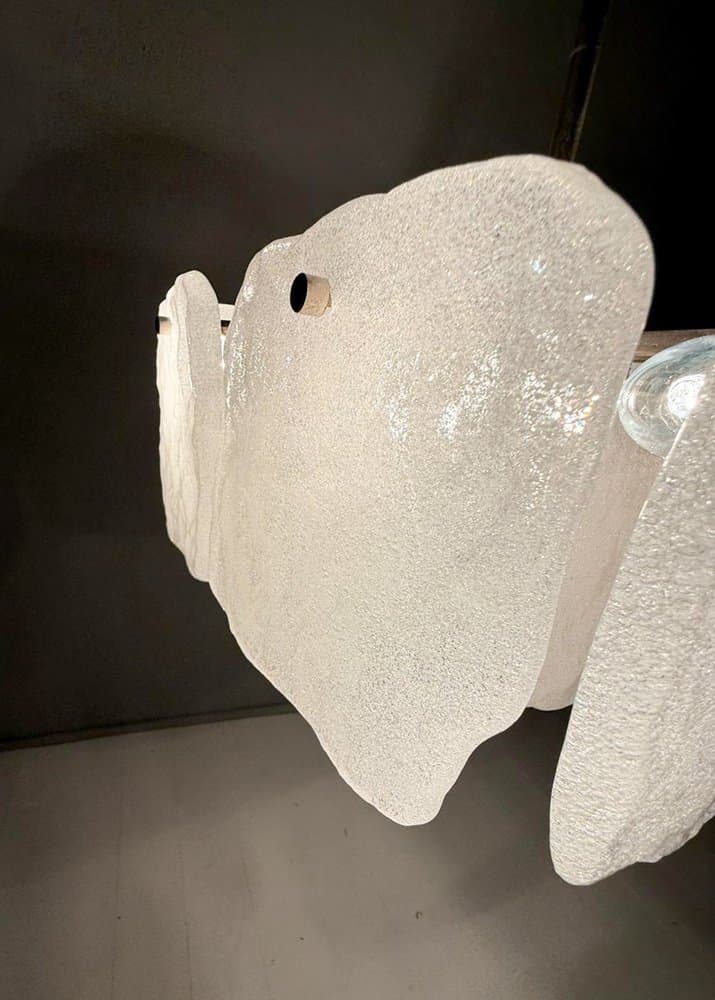 Lampa sufitowa Bernstein, transparent, szkło, proj. J.T. Kalmar, Austria, lata 70. - 276718