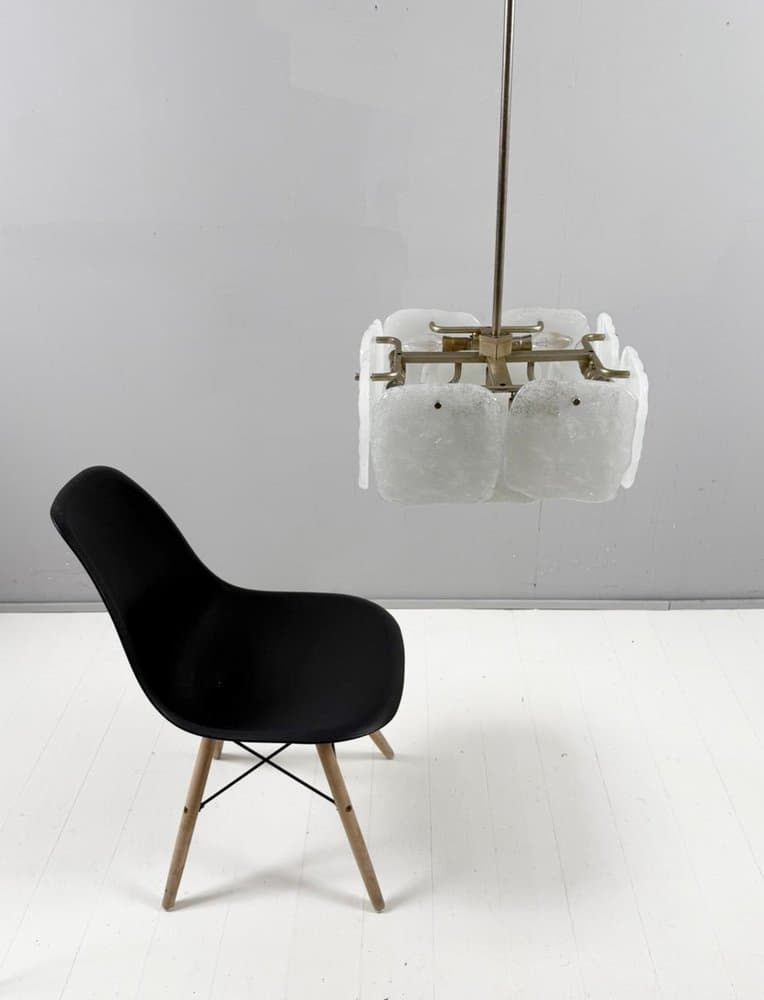 Lampa sufitowa Bernstein, transparent, szkło, proj. J.T. Kalmar, Austria, lata 70. - 276729