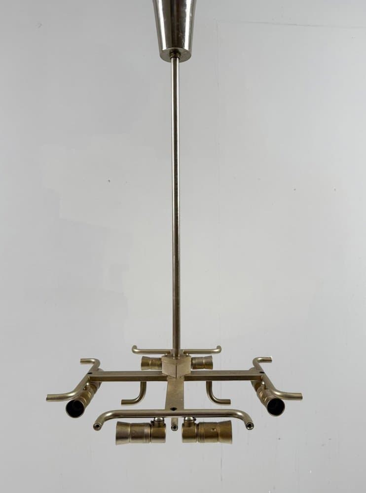 Lampa sufitowa Bernstein, transparent, szkło, proj. J.T. Kalmar, Austria, lata 70. - 276713