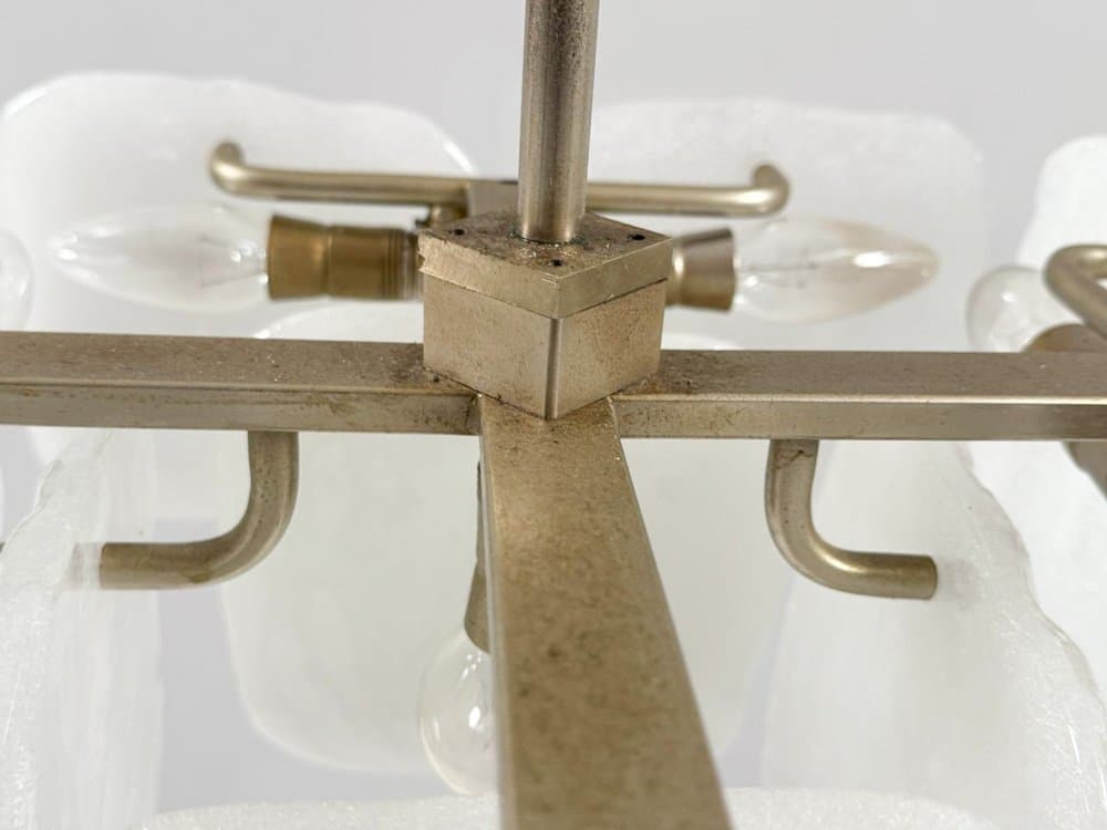 Lampa sufitowa Bernstein, transparent, szkło, proj. J.T. Kalmar, Austria, lata 70. - 276727