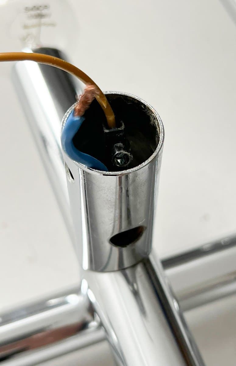 Lampa ścienna Space Age, chrom srebrny, Niemcy, lata 70. - 276599