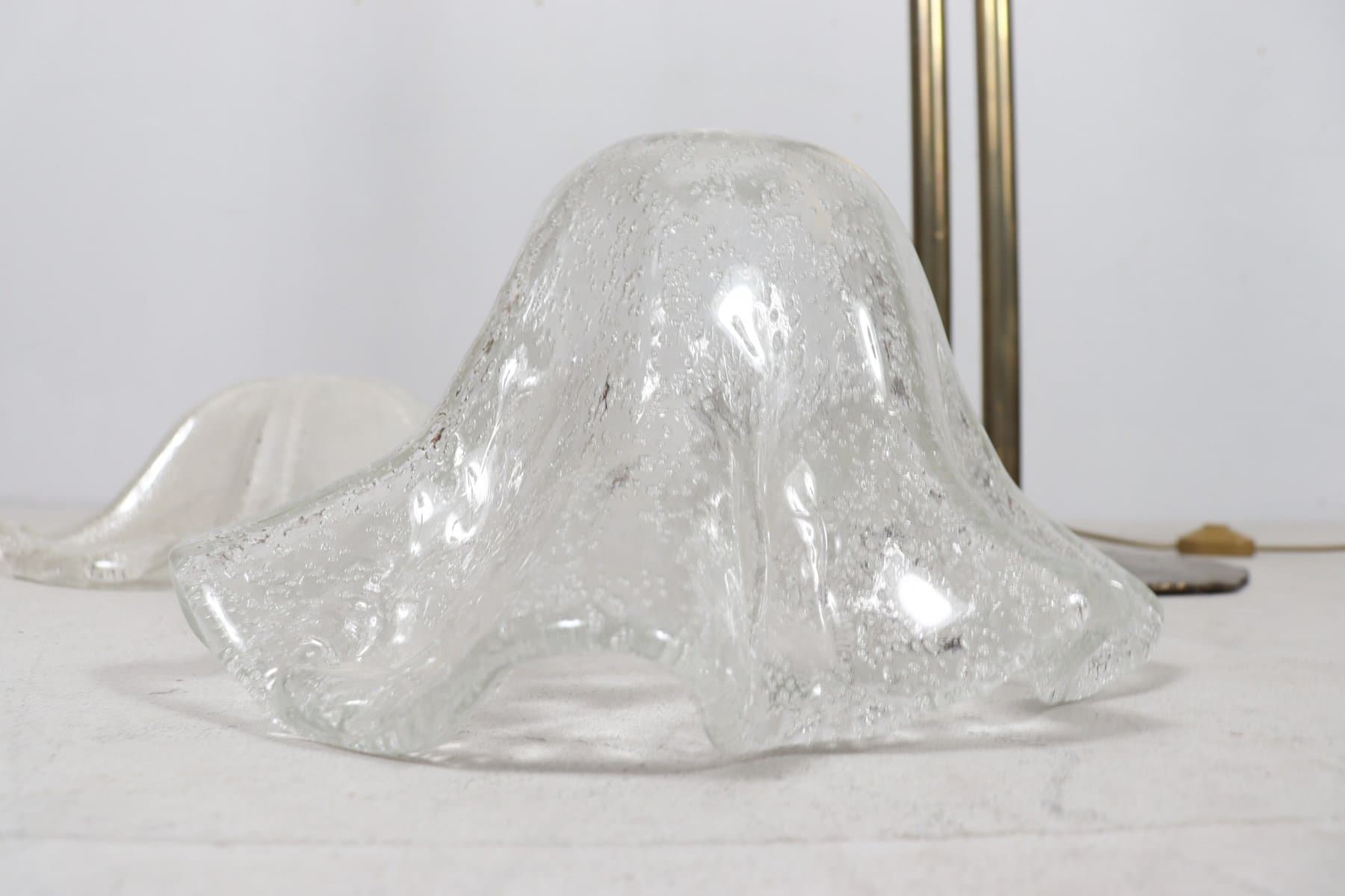 Lampa podłogowa Brutalist, brąz, brąz kryształ, proj. L. Klute, Niemcy, lata 80. - 277042