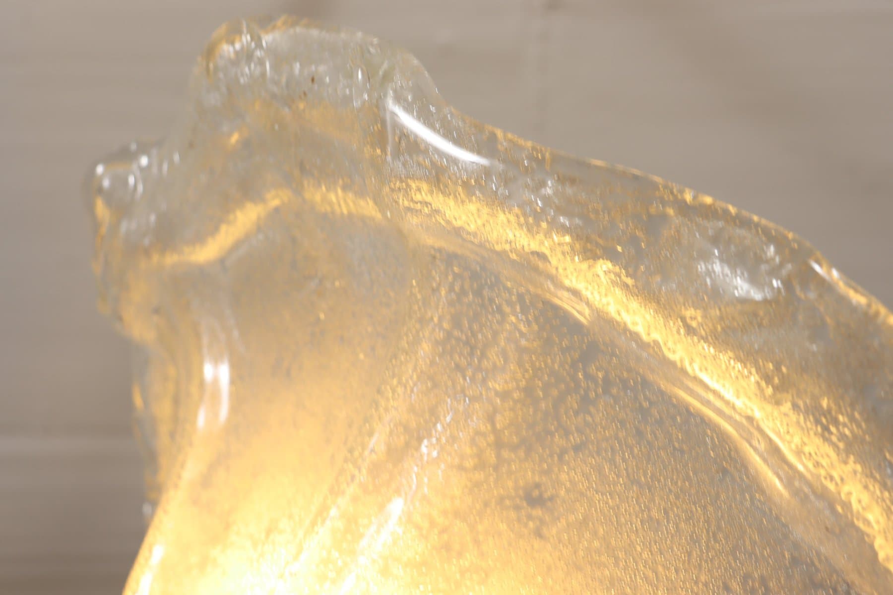 Lampa podłogowa Brutalist, brąz, brąz kryształ, proj. L. Klute, Niemcy, lata 80. - 277050