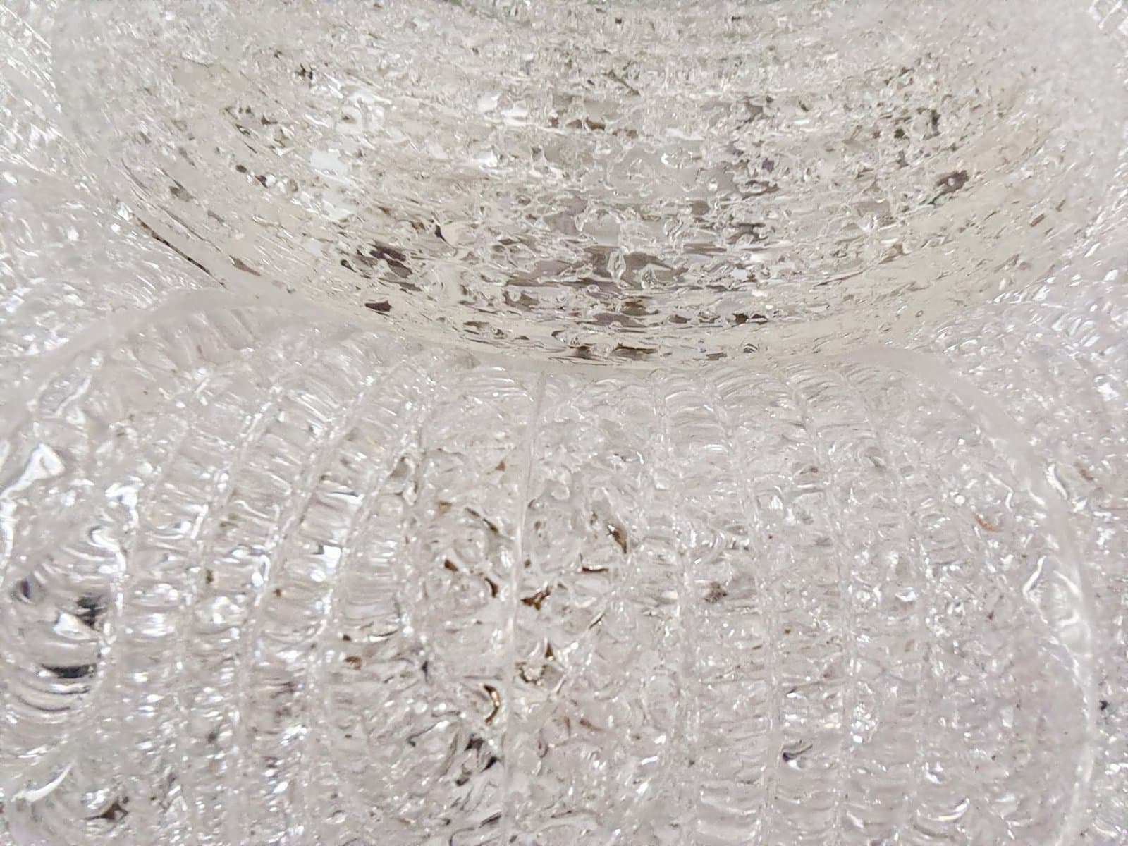 Lampa sufitowa Murano, transparentny, szkło, Barovier & Toso, Włochy, lata 60. - 277024