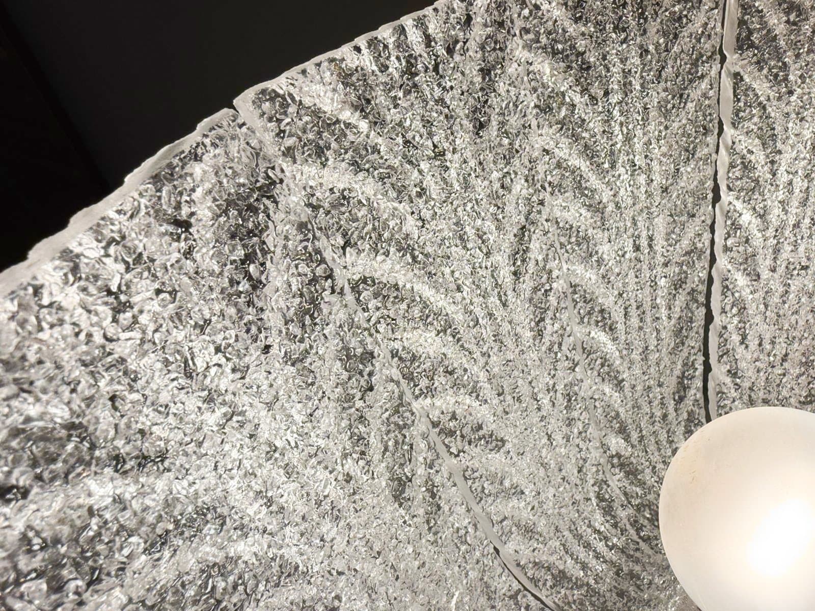 Lampa sufitowa Murano, transparentny, szkło, Barovier & Toso, Włochy, lata 60. - 277027