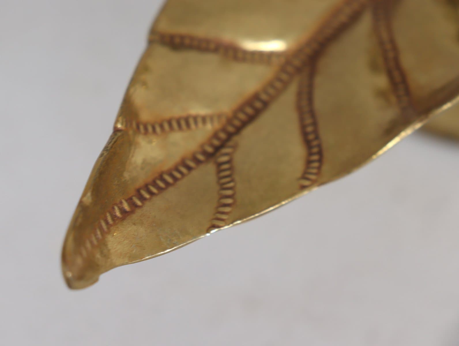 Para kinkietów Hollywood Regency, złoty, mosiądz, proj. W. Daro, Belgia, lata 70. - 276988